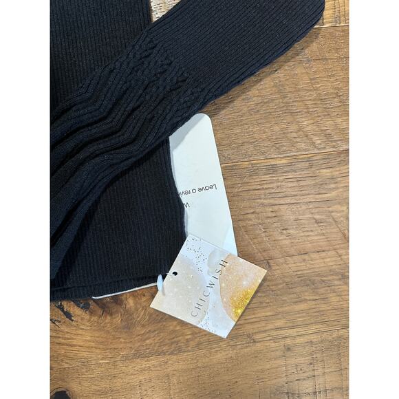 Chic Wish Long Sleeve Shirt with Bow - Picture 5 of 5